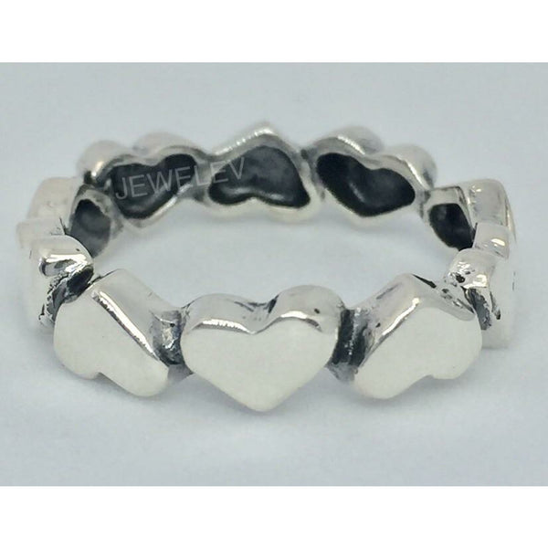 Up and Down Heart Ring