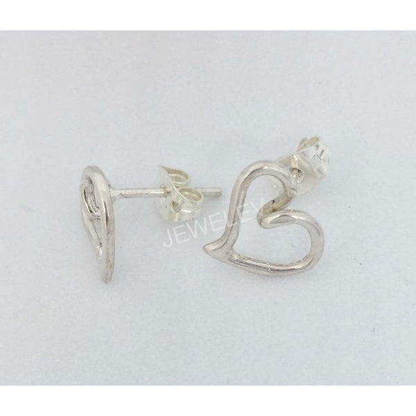 Twisted Heart Studs