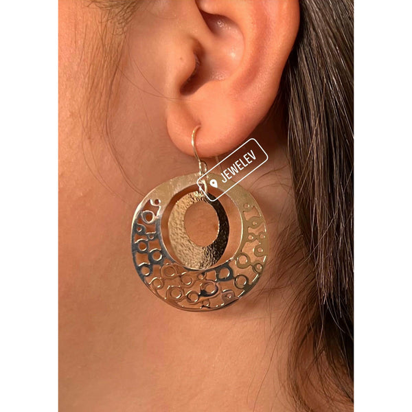 Designed Rounded Earrings